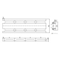 Fire Damper Frame Integrierte Design Automatische Rollenformmaschine